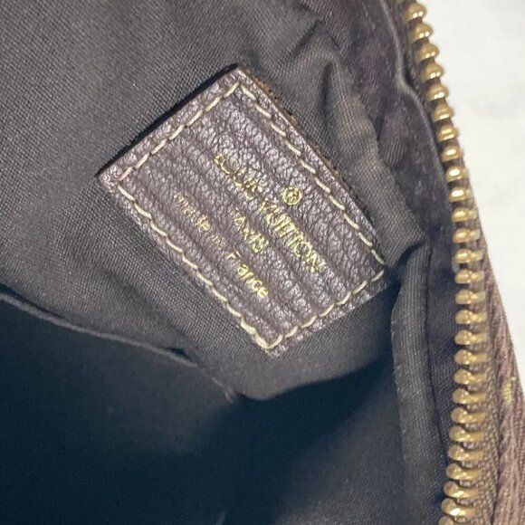 LOUIS VUITTON M95228 Monogram Mini-Lin Danube Pochette Crossbody Shoulder Bag - Picture 14 of 15